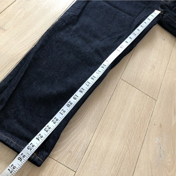 Uniqlo Indigo Tapered Ankle Jeans Size 27 - Picture 11 of 11